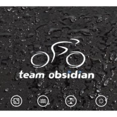 Komandos Obsidian atvejis 1-3 dviračiams, vandeniui, patvarus, Ripstop