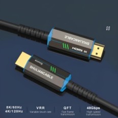 HDMI-kabel 2.1 Shuliancable 8K 100m, 48 Gbps, 4K 120Hz, EARC
