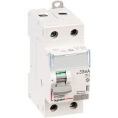Legrand 63a Differential Cutout Type A, 30mA, Bipolar, 2 Moduler