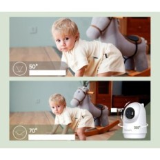 BONOCH Camera BBM01 / BBM03 / BBM05, Nanny elettronica, 720p, Zoom 4X