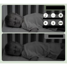 Câmera Bonoch BBM01 / BBM03 / BBM05, Babá Eletrônica, 720p, Zoom 4x