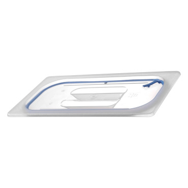 Lid with silicone gasket...