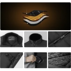 Vest Sevdie Men XXL with electronic heating and powerbank