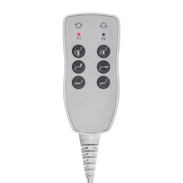 Elektrisk kosmetikstol Azzurro 870s pedicure 3 motorer Grå