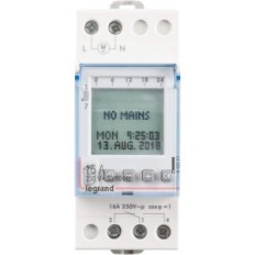 Legrand Alphax D21 412631 Digital Programador Semanal 1 Canal 230V