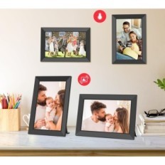 Digital Photo Frame Framso 10.1 "com WiFi e memória de 32 GB, 4 PCs.