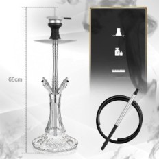 Shisha Rannice 26 ", nehrdzavejúca oceľ, sada 4 hadov, na cestovanie, výstavu