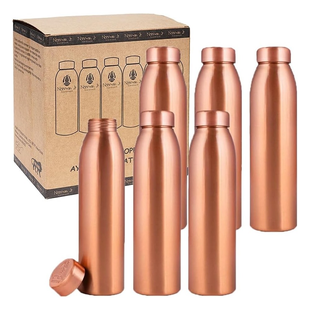 Bottiglia di rame Norman JR 1L, 6 PCS, Usato
