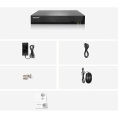 10-kanaliline videosalvesti evtevision nvr 4k, 8MP, toetab IP-kaameraid