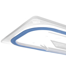Tampa com gaxeta de silicone para recipientes GN 1/3 - HENDI 881828