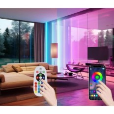 BAGZY Neon LED RGB 20M, 220V, IP65, Control by Application, 120 LED M