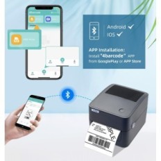 Vretti 410-USB Bluetooth 4x6 Label printer, Windowsi ja Mac OS