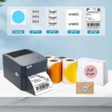 Vretti 410-USB Bluetooth 4x6 tiskárna tiskárna pro Windows a Mac OS