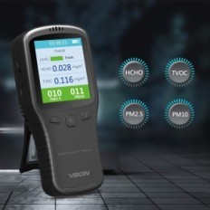 Vson Air Monitor, Detector formaldeide, PM, temperatura, umidità