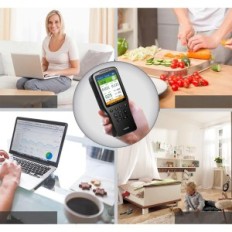 VON WP6930s Air Quality Detector med temperatur og PM målefunktion