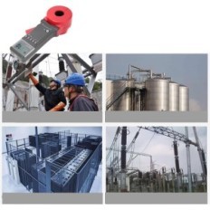 Medidor de plomo digital ETCR2100A + con medición de resistencia a tierra de hasta 200