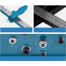 Tagliatrice bus DIN SMZ-50 con doppio foro e righello