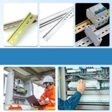 Tagliatrice bus DIN SMZ-50 con doppio foro e righello