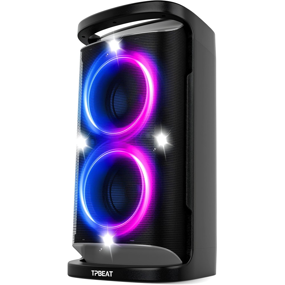 TPBEAT TP- PT- 01 Bluetooth 160W hangszóró basszus, LED lámpák és mikrofon