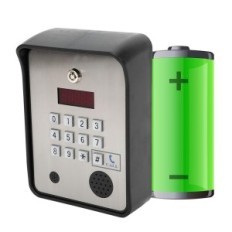 Belaidis Dioche 3G / GSM prieigos sistema su garso intercom ir nuotolinio valdymo pultu