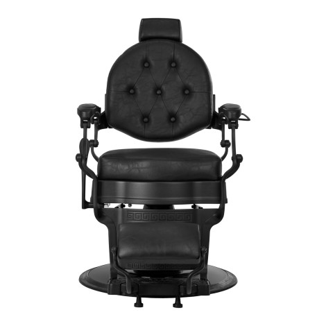 Fauteuil de barbier Président Noir — vue de face
