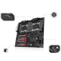 Shanzhaoyuan matična plošča, 256 GB, 3000 MHz, X99 DUAL CPU LGA 2011-3