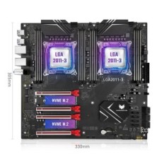 Shanzhaoyuan bundkort, 256 GB, 3000 MHz, X99 DUAL CPU LGA 2011-3
