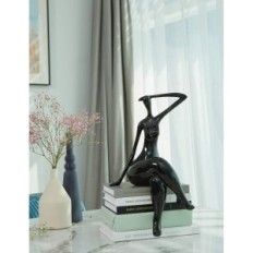 Figurkvinnor Nenbolec Svart 40 cm Elegant inredning med modern design