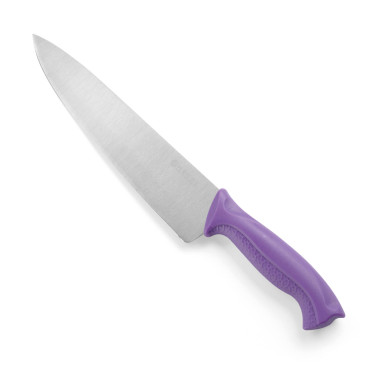 Μαχαίρι κουζίνας HACCP σεφ για αλλεργικά 385mm - Purple - Hendi 842775