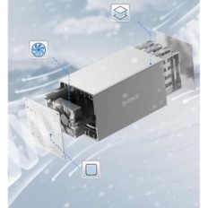 Įkrovos stotelė ORICO USB C diskas palaiko iki 16 TB greito duomenų perdavimo ir atsarginės kopijos