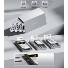 Stacja dokująca ORICO USB C obsługa dysków do 16 TB szybki transfer danych i kopie zapasowe