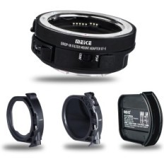 MEIKE MK-EFTE-C VND objektyvo adapteris, už CANON EF EF-S Obenses