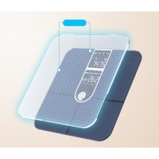 Podlahová stupnica Zdravotníctvo, Bluetooth, Android a IOS, 180 kg