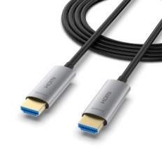 HDMI-kuituoptinen kaapeli 4K 30 metriä Korkealaatuinen HDMI-kaapeli ATZEBE TV -monitorille ja konsolille