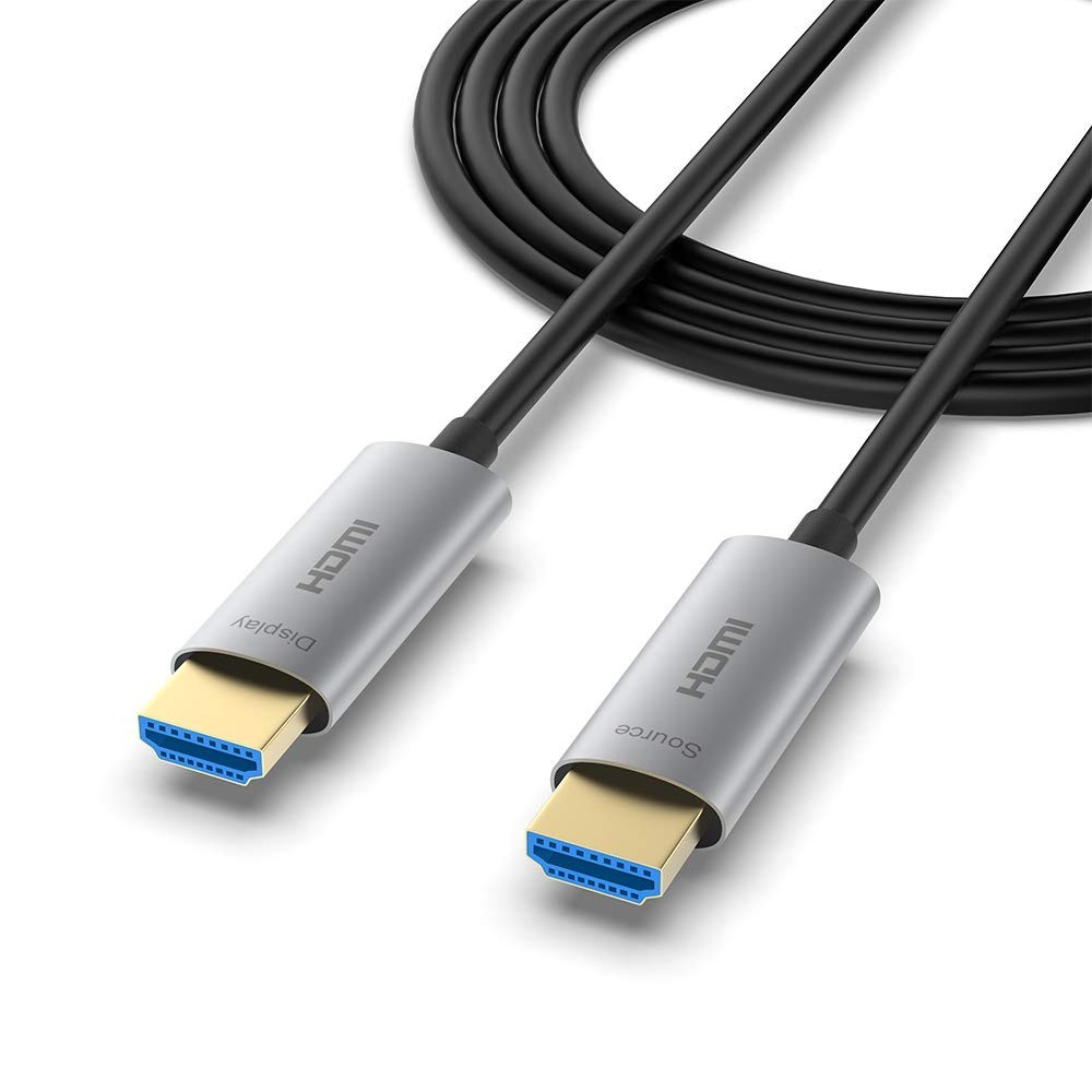 Câble optique de fibre HDMI 4K 30 mètres de haute qualité Câble HDMI pour l'écran de télévision Atzebe et la console