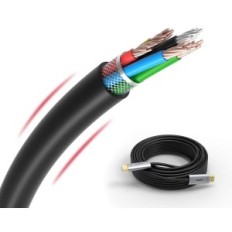 HDMI-glasvezelkabel 4K 30 meter HDMI-kabel van hoge kwaliteit voor Atzebe tv-monitor en console