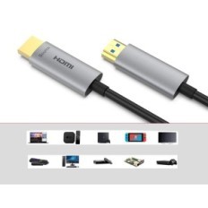 HDMI fiberoptisk kabel 4k 30 meter høy kvalitet HDMI-kabel for ATZEBE TV-skjerm og konsoll