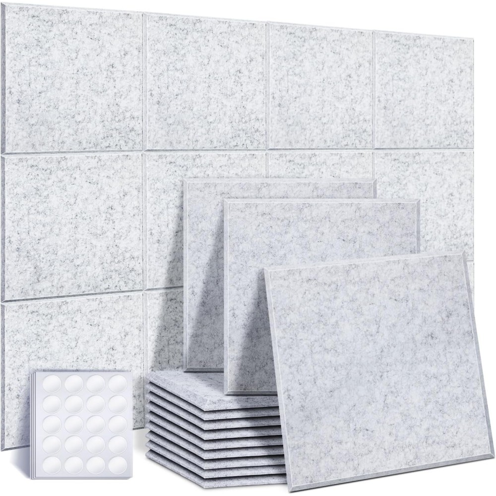 Ohuhu acoustic panels, 30 x 30 x 1 cm, 23 pcs.