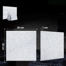 Ohuhu akustische Panels, 30 x 30 x 1 cm, 23 teile.