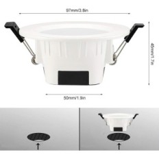 LED-reflector Subosi 5W Bluetooth 230 V Smart Lighting Gecontroleerd door een mobiele applicatie