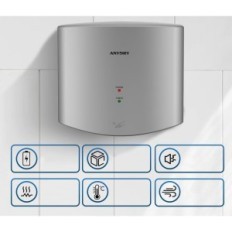 Anydra 1650W χειροποίητο στεγνωτήριο αργύρου ηλεκτρικό στεγνωτήριο χεριών 2630s, έκθεση