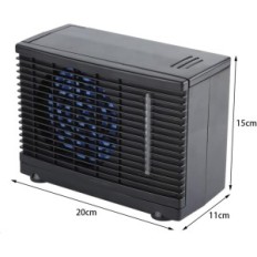 Prijenosni mini klima uređaj 60 u 12 u kompaktnom ventilatoru za hlađenje ejoyus s ovlaživačem i doveo do ureda i kuće