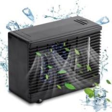 Mini climatiseur portable 60 en 12 dans un ventilateur de refroidissement compact ejoyous avec humidificateur et conduit au bure