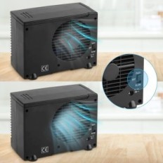 Prijenosni mini klima uređaj 60 u 12 u kompaktnom ventilatoru za hlađenje ejoyus s ovlaživačem i doveo do ureda i kuće