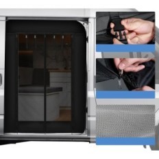Κουνουπιέρα για Vana Zwparts 150x200cm, στο Renault Trafic 2001-2024