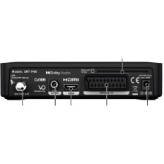 Tuner Strong, HDMI, USB, 12V MPEG Ricevitore Digital Satellite Satellite Canali satellitari trasmessi TNTSAT