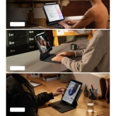 Lietota ER 6B014A tastatūras gadījumā, Qwertz, iPad Air 11 collu m2 2024