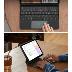 Használt ESR 6B014A billentyűzet, QWERTZ, iPad Air 11 hüvelyk M2 2024