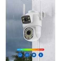 Sada 2 Abiux 2k kamer, PTZ, WiFi, Sledování lidí, noc v barvě