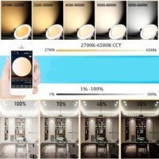 10 LED Headlight Geyuey Home WiFi RGBWC + CCT 5W, with application and Alex